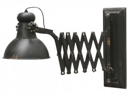 Vgglampa Industry L45-105 cm antik svart , hemmetshjarta.se