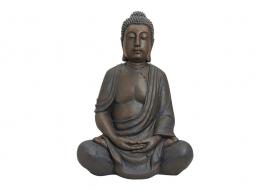 Dekoration Buddha XXL brun polyresin (B/H/D) 70x100x51 cm , hemmetshjarta.se