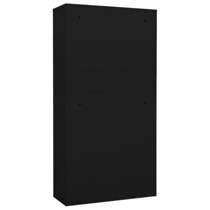 Dokumentskp svart 90x40x180 cm svart stl , hemmetshjarta.se
