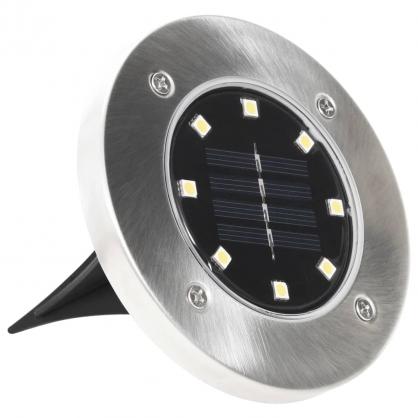 Marklampor Solcellslampa 8 st LED vit , hemmetshjarta.se