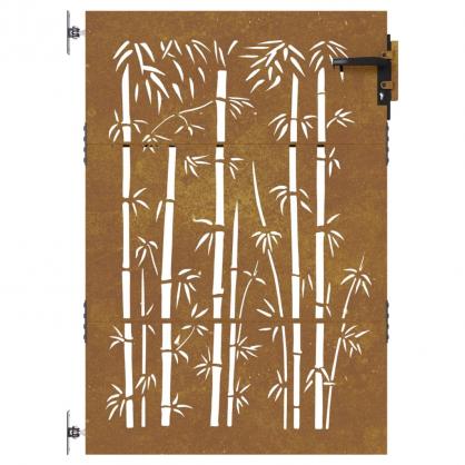 Trdgrdsgrind rosttrgt stl bambudesign 85x150 cm , hemmetshjarta.se
