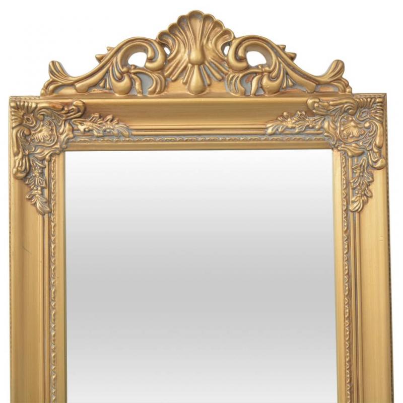 Golvspegel barockstil guld 40x160 cm , hemmetshjarta.se