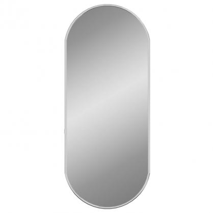 Vggspegel oval silver 60x25 cm , hemmetshjarta.se