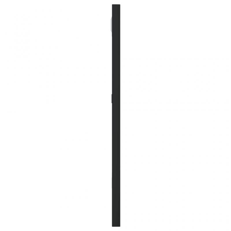Vggspegel rektangulr svart 30x40 cm jrn , hemmetshjarta.se
