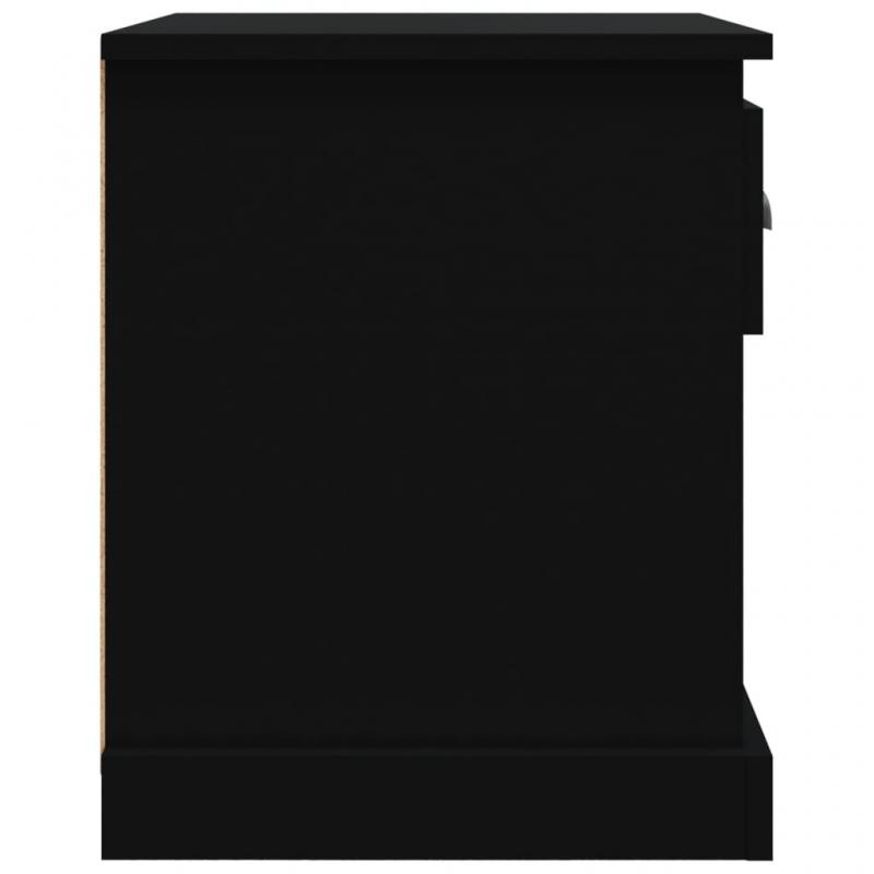 Sngbord 39x39x47,5 cm svart 2 st , hemmetshjarta.se