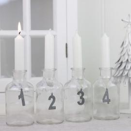 A Lot Decoration - Advents siffror med snöre , hemmetshjarta.se