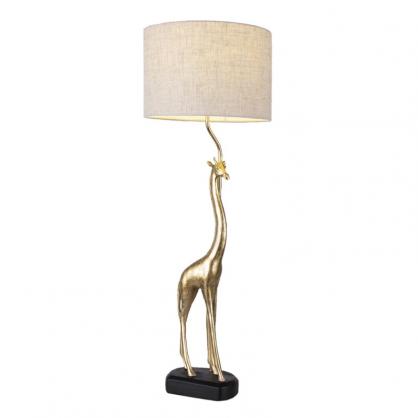 Bordslampa Giraff  30x85 Cm E27/Max 1x60W Guld , hemmetshjarta.se