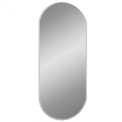 Vggspegel oval silver 60x25 cm , hemmetshjarta.se