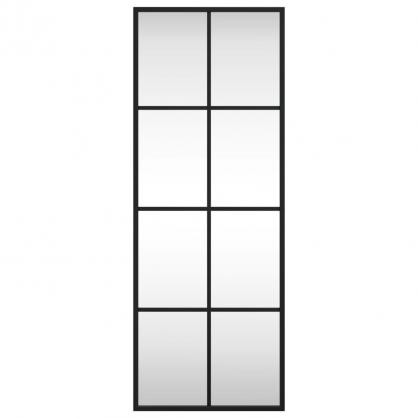 Vggspegel rektangulr svart 30x80 cm jrn , hemmetshjarta.se
