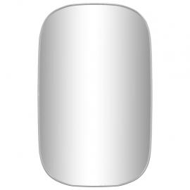 Väggspegel oval silver 80x50 cm , hemmetshjarta.se