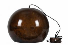 Vecka 44 Lampa Globe Brun Onyx Ø45x36cm , hemmetshjarta.se