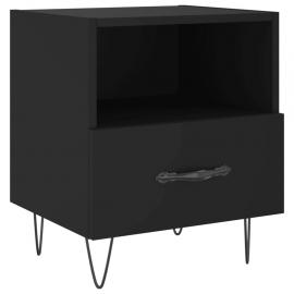 Sängbord 40x35x47,5 cm svart , hemmetshjarta.se