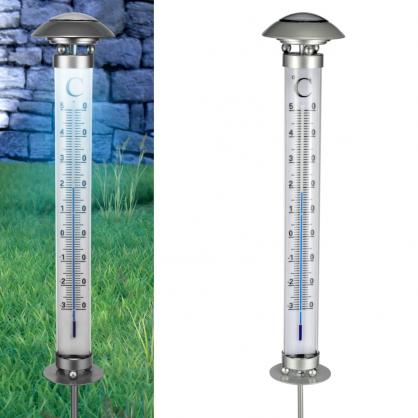 Solcellslampa termometer med lampa , hemmetshjarta.se