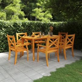 Matbord för trädgård 160x90x75 cm massivt akaciaträ , hemmetshjarta.se