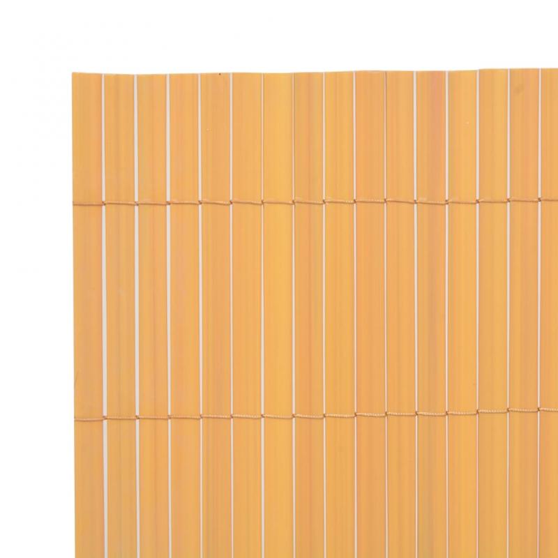 Trdgrd Balkong Insynsskydd PVC 90x500 cm gul , hemmetshjarta.se