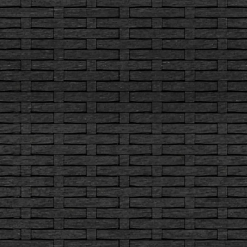 Loungegrupp konstrotting svart dynor svart 2 delar , hemmetshjarta.se