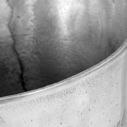 Champagnekylare p fot massiv aluminium 39x29x71 cm silver , hemmetshjarta.se