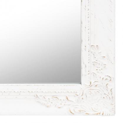 Golvspegel barockstil vit 45x180 cm , hemmetshjarta.se