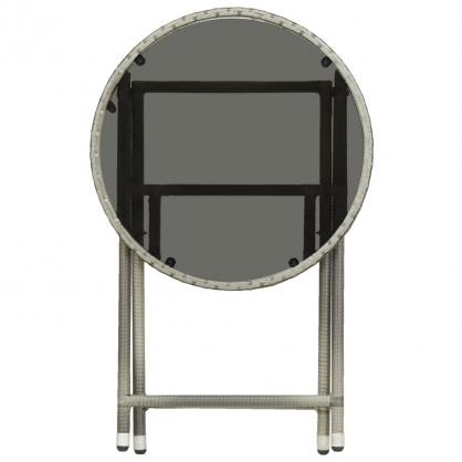 Hopfllbart bord hrdat glas  60x75 cm gr konstrotting och , hemmetshjarta.se