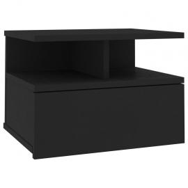Sängbord svävande 40 x 31 x 27 cm svart , hemmetshjarta.se