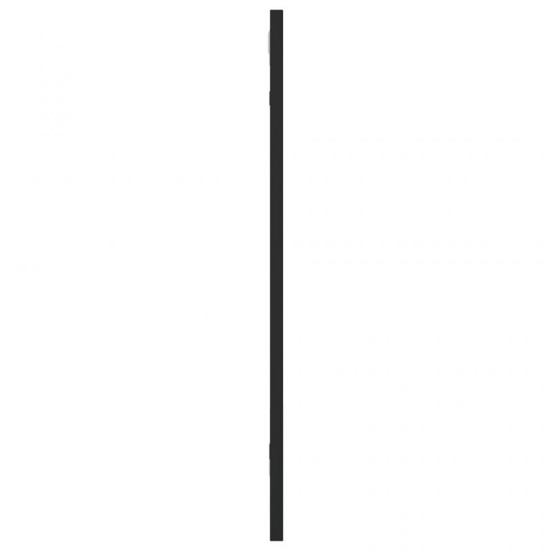 Vggspegel rektangulr svart 30x60 cm jrn , hemmetshjarta.se