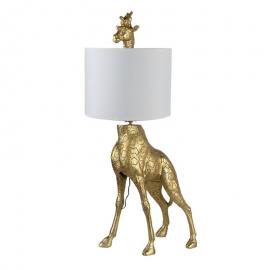 Bordslampa Giraffe 39x28x76 Cm E27/Max 1x60W Guld Skrivbordslampa , hemmetshjarta.se