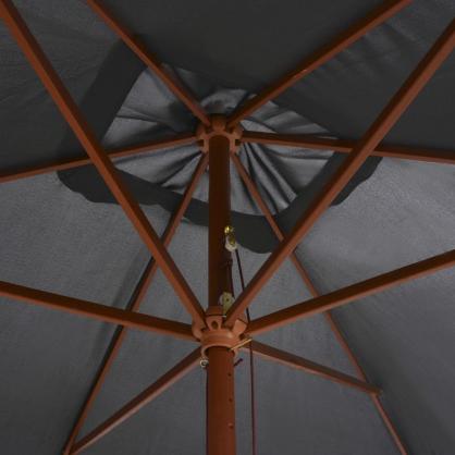 Parasoll med trstng 200x300 cm antracit , hemmetshjarta.se