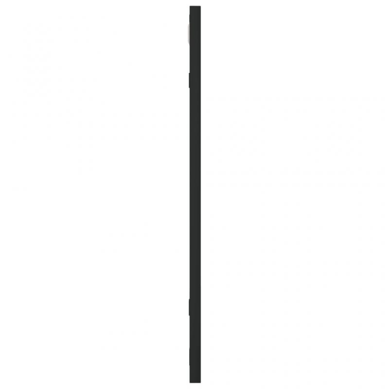 Vggspegel fyrkantig svart 50x50 cm jrn , hemmetshjarta.se