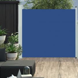 Infällbar sidomarkis för uteplats blå 170x300 cm , hemmetshjarta.se