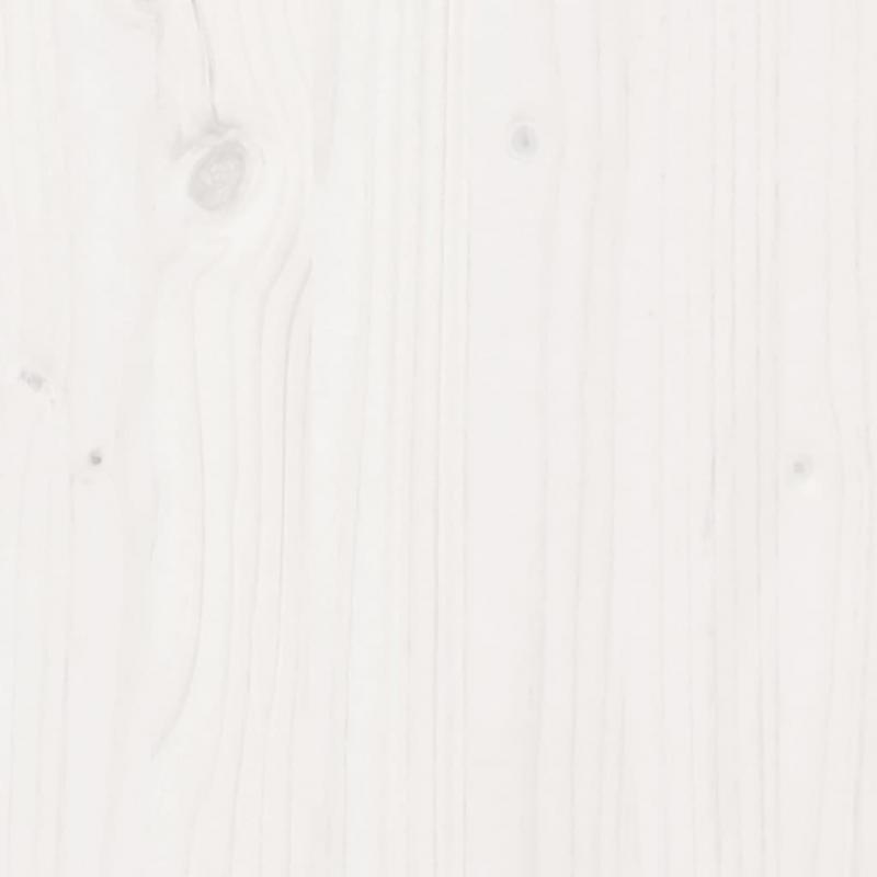 Vxtbord med hylla vit 108x35x75 cm massivt furu , hemmetshjarta.se