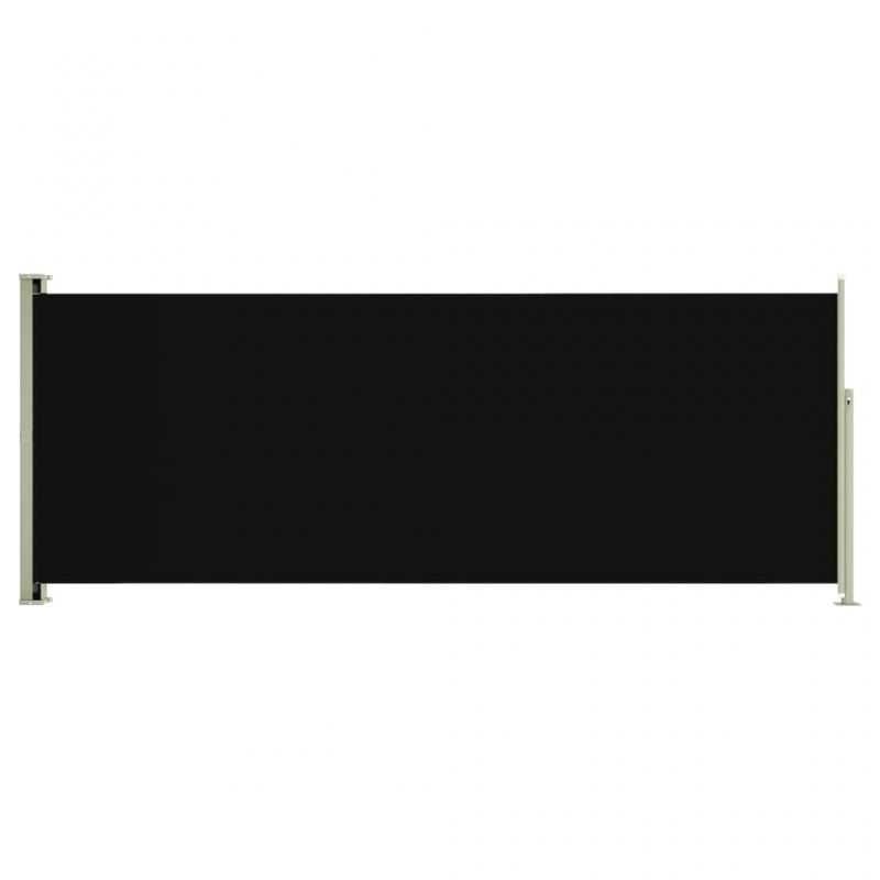 Infllbar sidomarkis fr uteplats svart 117x300 cm , hemmetshjarta.se