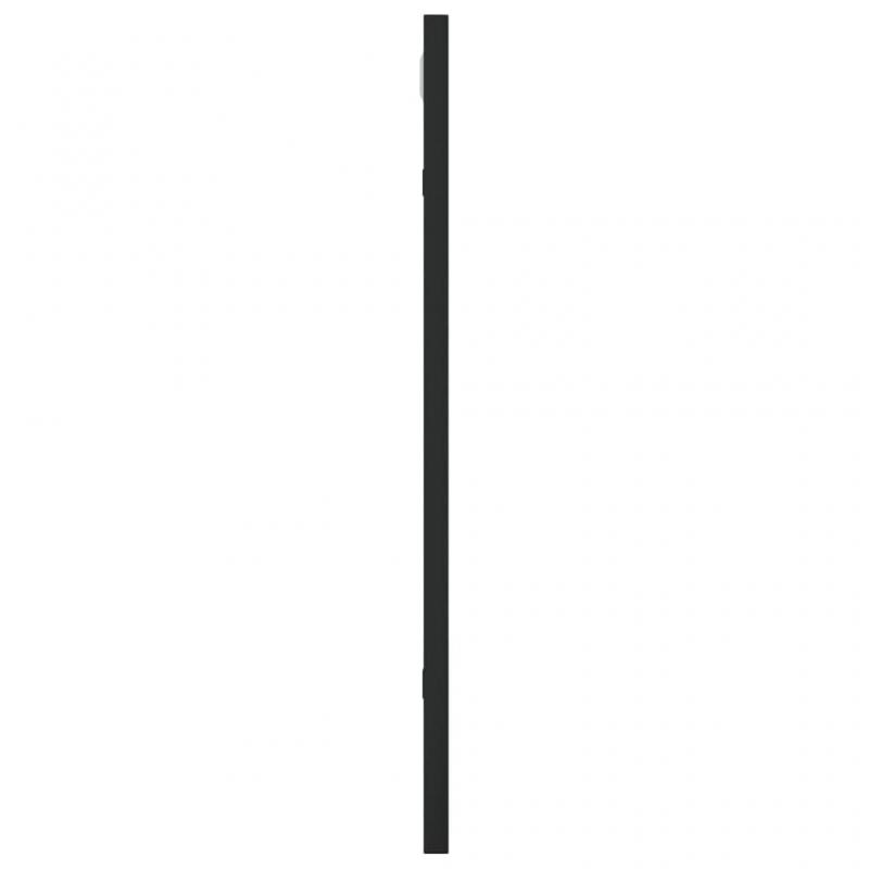 Vggspegel rektangulr svart 40x50 cm jrn , hemmetshjarta.se