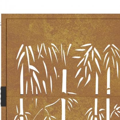 Trdgrdsgrind rosttrgt stl bambudesign 105x180 cm , hemmetshjarta.se
