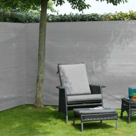 Trädgård Balkong Insynsskydd PE 1x3 m grå , hemmetshjarta.se