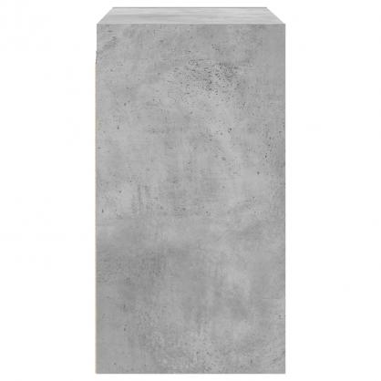 Vggskp betonggr 68x37x68,5 cm med glasdrrar , hemmetshjarta.se
