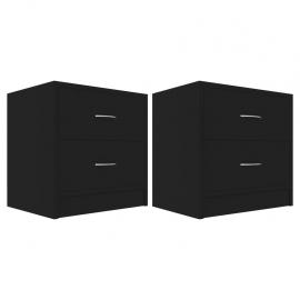 Sängbord 40x30x40 cm svart 2 st , hemmetshjarta.se