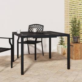 Matbord för trädgård 100x100x72 cm antracit stål , hemmetshjarta.se