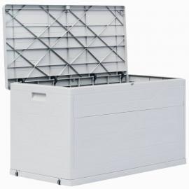 Dynbox 420 liter ljusgrå , hemmetshjarta.se