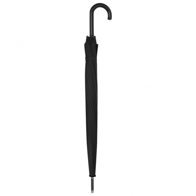 Paraply automatisk svart 120 cm , hemmetshjarta.se