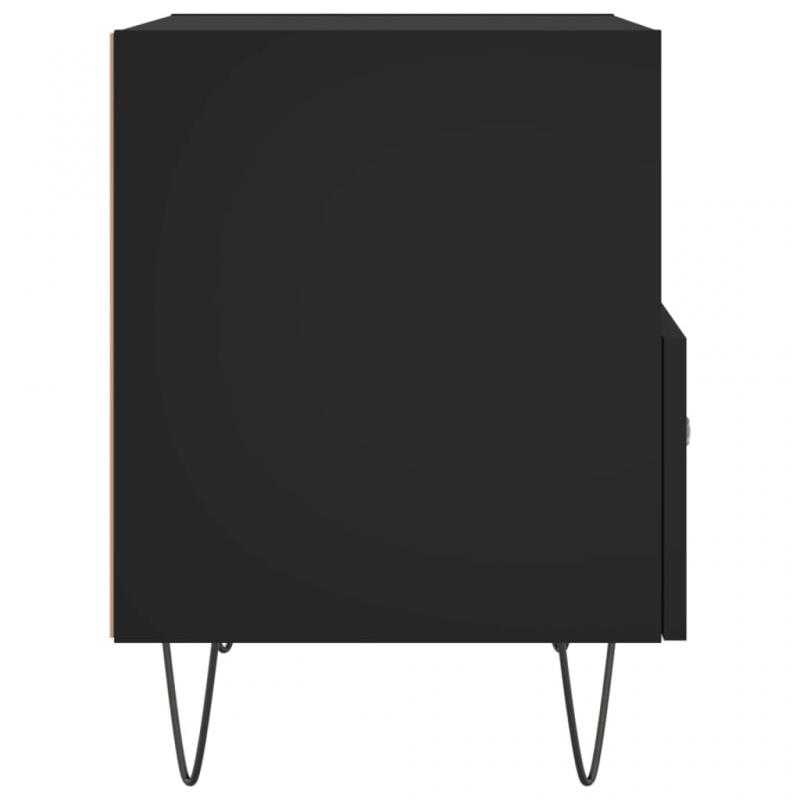 Sngbord 40x35x47,5 cm svart , hemmetshjarta.se