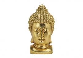 Dekoration Buddha XL guld huvud magnesia (B/H/D) 27x47x25 cm , hemmetshjarta.se