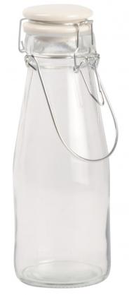 Flaska med vit patentlock 500 ml , hemmetshjarta.se