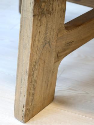 Matbord i tervunnet tr natur H76/D120 cm , hemmetshjarta.se