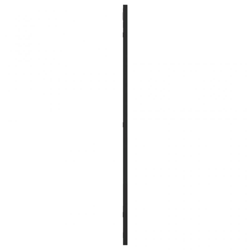 Vggspegel rektangulr svart 50x80 cm jrn , hemmetshjarta.se