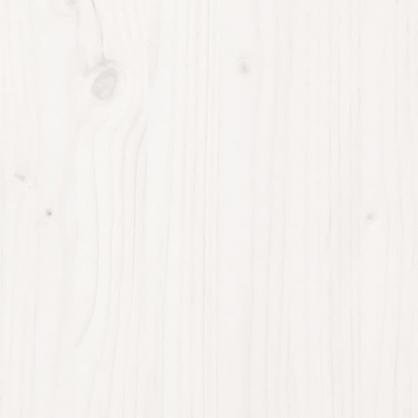 Trdgrdsbnk massiv furu 201,5 cm vit , hemmetshjarta.se