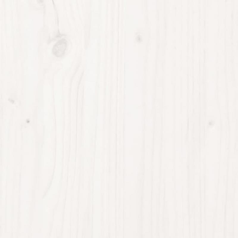 Trdgrdsbnk massiv furu 201,5 cm vit , hemmetshjarta.se