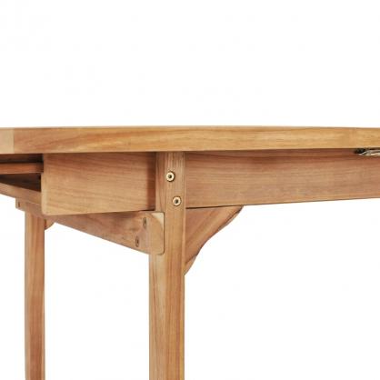 Matbord fr trdgrd utdragbart (150-200)x100x75 cm massiv teak , hemmetshjarta.se