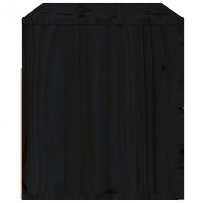 Vggmonterad sngbord svart 50x36x40 cm 2 st , hemmetshjarta.se