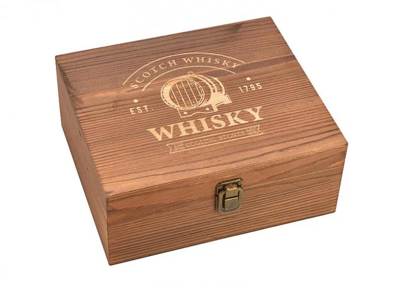 Luxury Whisky set i trlda 6 stlkuber 1 pse 2 glas 1 tng (B/H/D) 23x10x21cm , hemmetshjarta.se