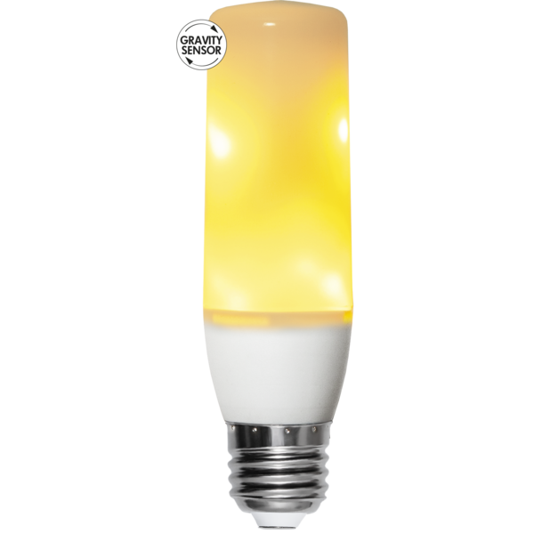 LED-lampa E27 Flame T40 , hemmetshjarta.se